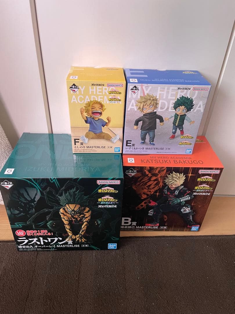 【最安値】 僕のヒーローアカデミア 一番くじ B賞 E賞 F賞 ラストワン