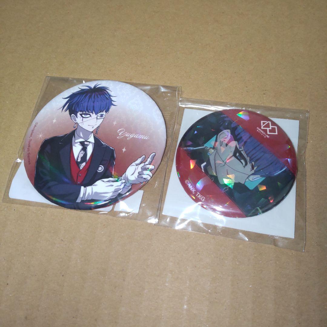 HUNDRED LINE ハンドラ 面影歪 執事 缶バッジ くじ マルイ - メルカリ