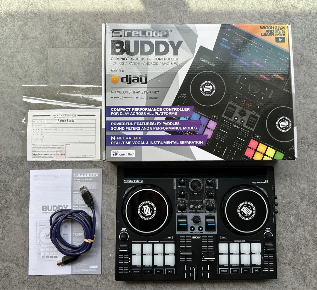 Reloop Buddy DJコントローラー 本体