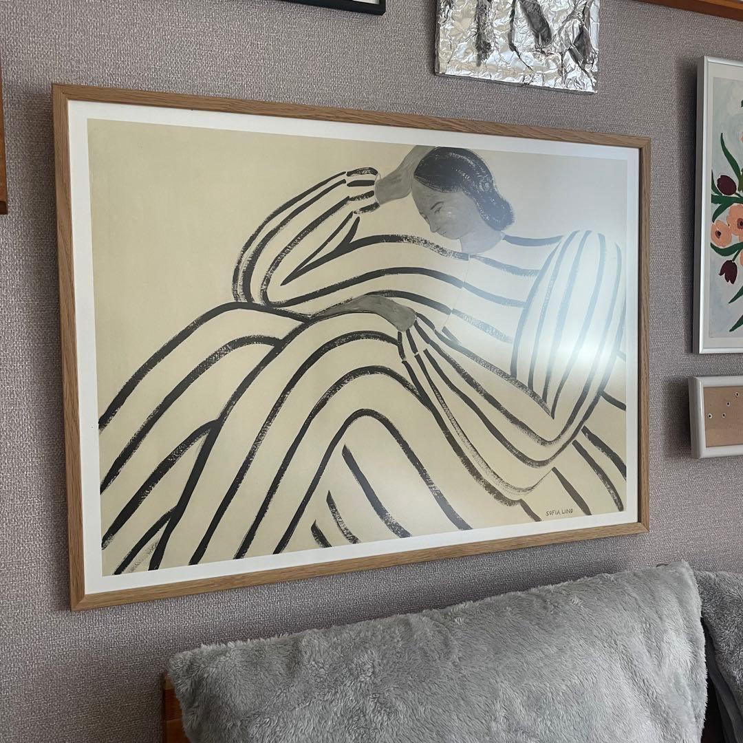 【フレーム付】 50×70cm THE POSTER CLUB Waiting 楽天市場】THE POSTER CLUB ポスター STILL WAITING 50×70cm ポスター