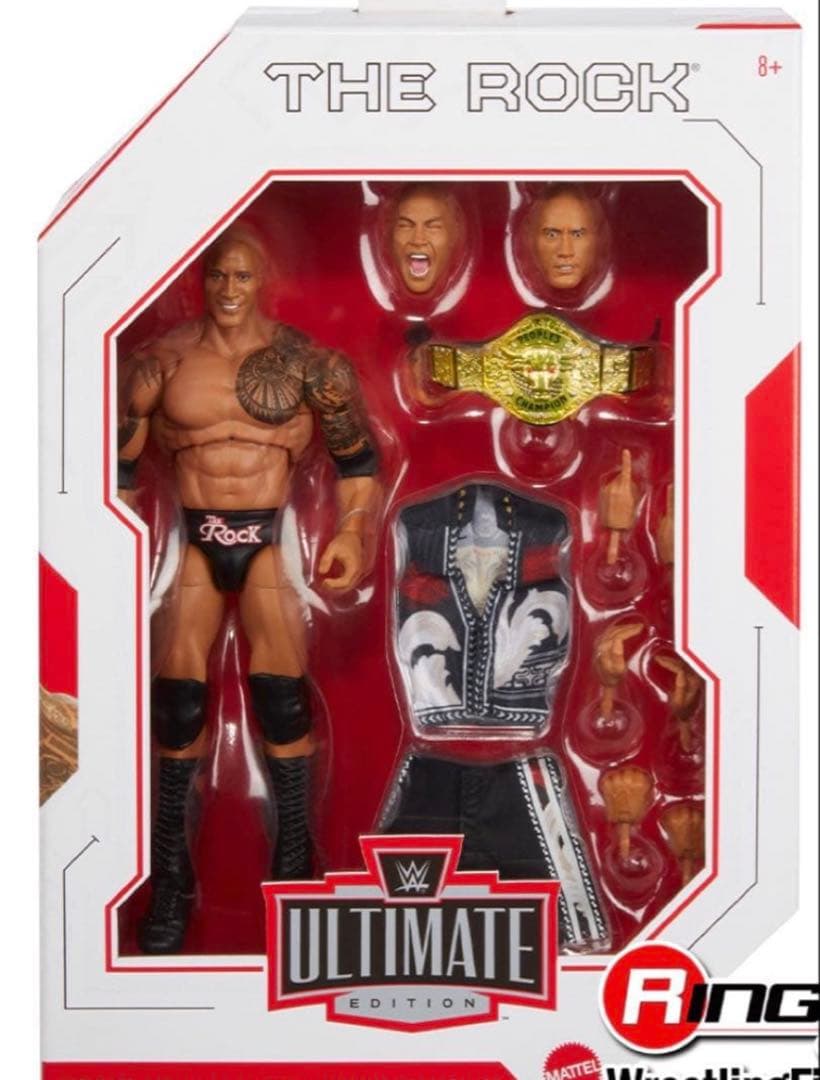 【セール中】 Final boss ROCK フィギュア The Rock (Final Boss) - WWE Ultimate Edition 25 Ringside Exclusive