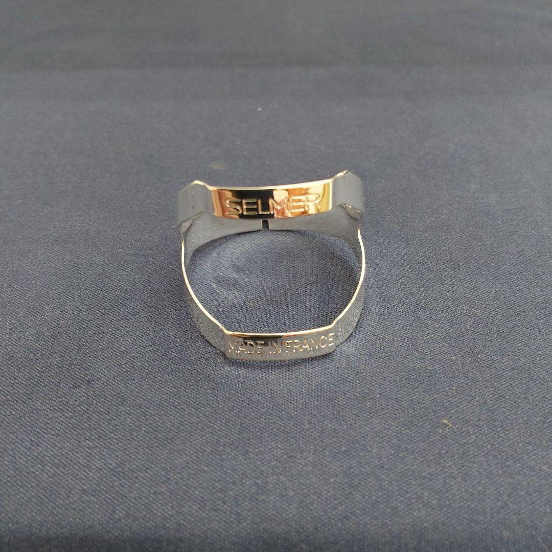 SELMER バリトンサックスリガチャーシルバー製