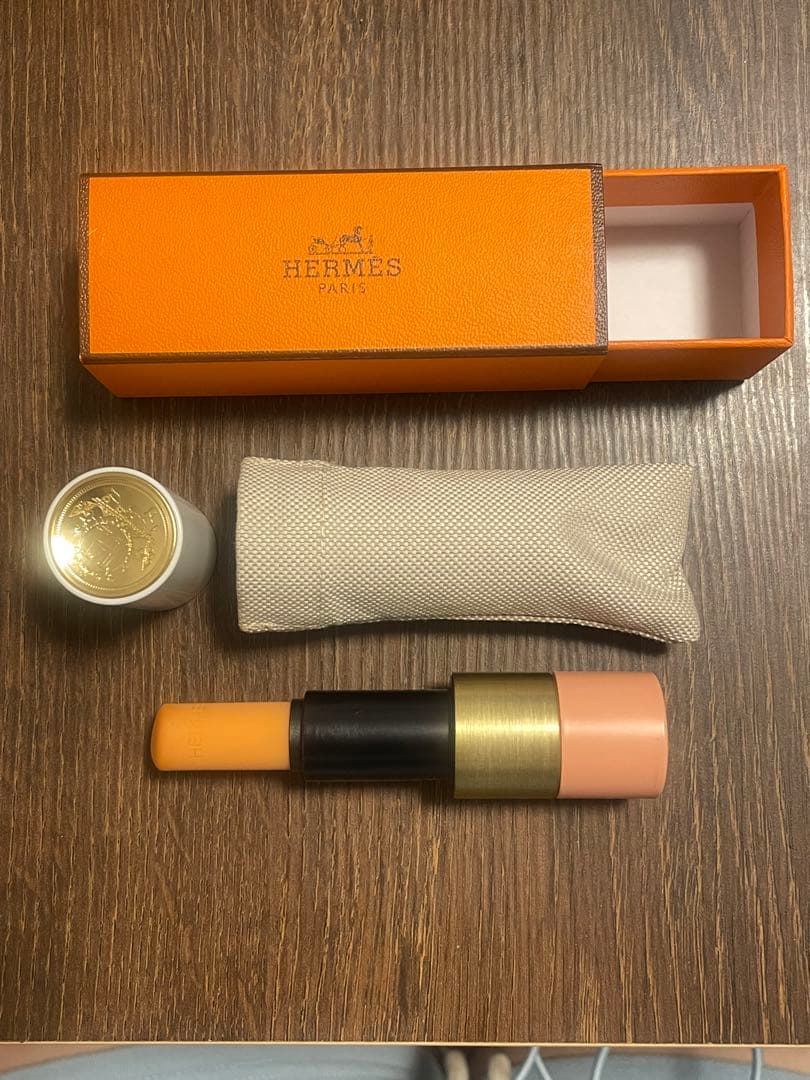 HERMES リップクリーム ナチュラルオレンジ
