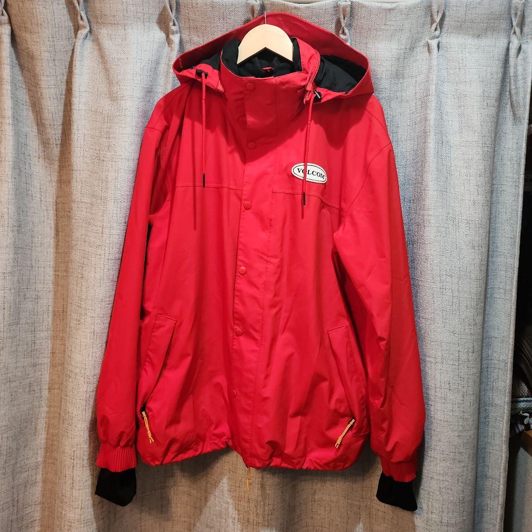VOLCOM GORE-TEX レッドジャケット M VOLCOM (ボルコム) スノーボードウェア(ジャケット) メンズ SIZE XS