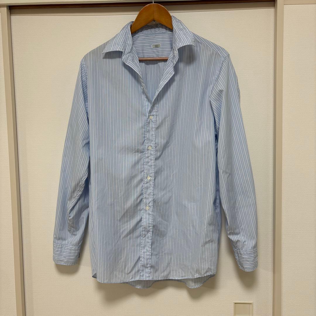 トップス a.pressee Regular Collar Shirt stripe
