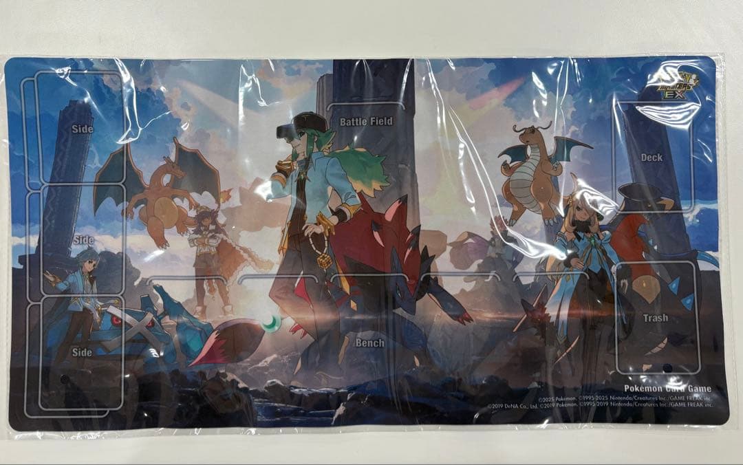 未開封 ポケモンマスターズEX リーリエ アルコス プレイマット セット