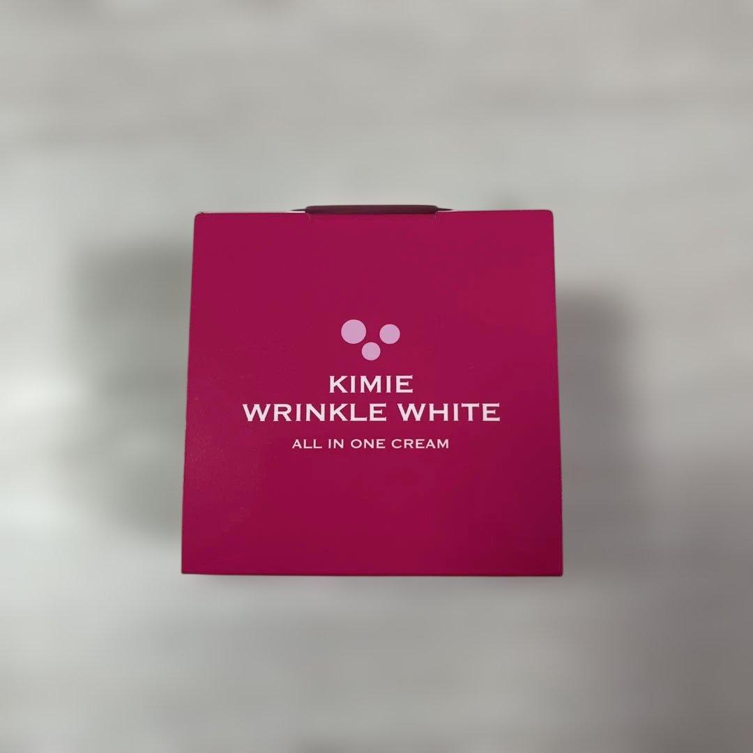 新品未開封 キミエ リンクルホワイト薬用オールインワン50g - メルカリ