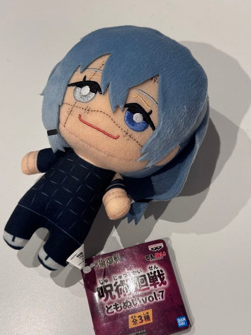 呪術廻戦　真人　ともぬい vol.7 ぬいぐるみ マスコット 呪術廻戦』真人、漏瑚、脹相をキュートにデフォルメ。プニプニほっぺと