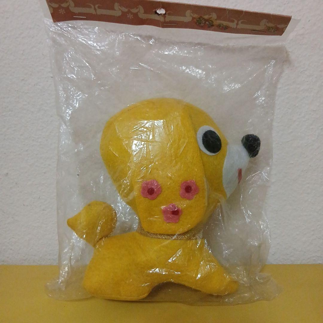 昭和レトロ　フェルト　犬のぬいぐるみ 昭和レトロ フェルト 犬のぬいぐるみ2点セット - メルカリ