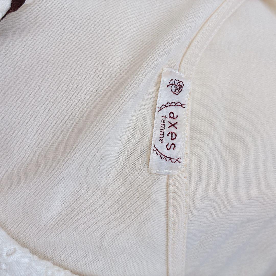 y2k axes femme リボン コットンレース ウィッシュコア 森ガール