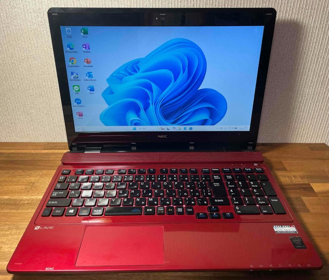 Win11 Office搭載 LaVie メモリ8GB SSD240GB