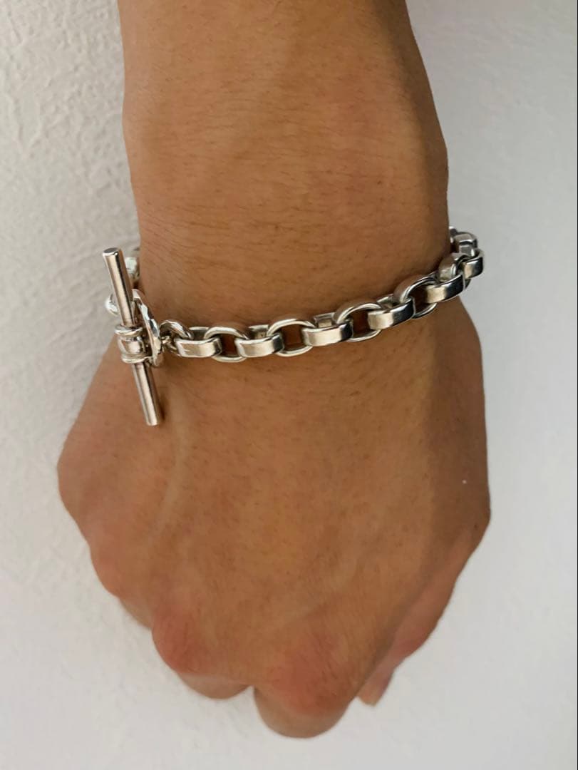 VINTAGE 英国ジュエリー チェーンブレスレット LONDON