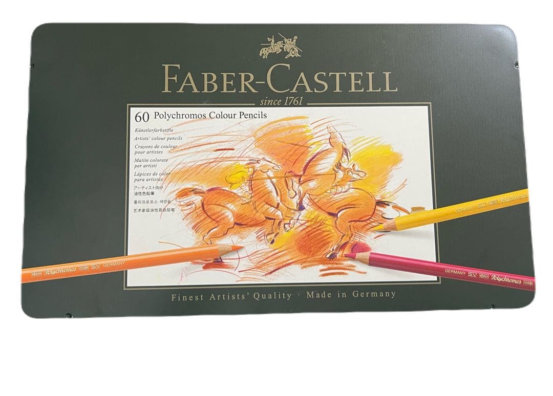 ファーバーカステル ポリクロモス色鉛筆 60色