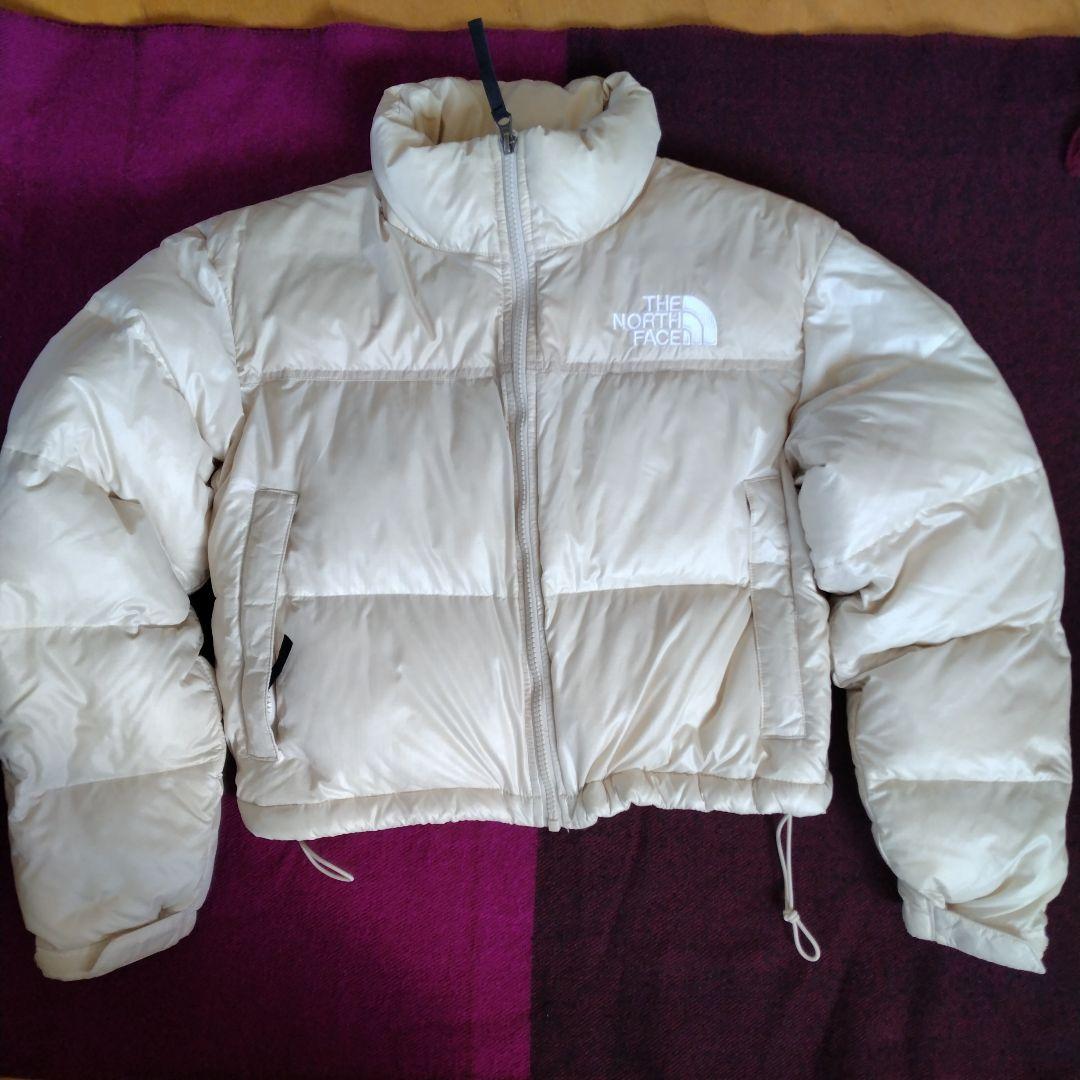 THE NORTH FACE ベージュホワイト ダウン