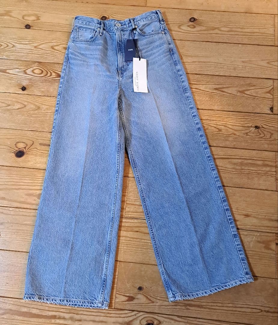 upper hights　THE SISTER スーパーワイドデニムパンツ