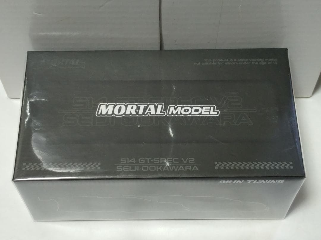 MORTAL 1/64 日産 シルビア S14 GT-SPEC V2 ブラック - メルカリ