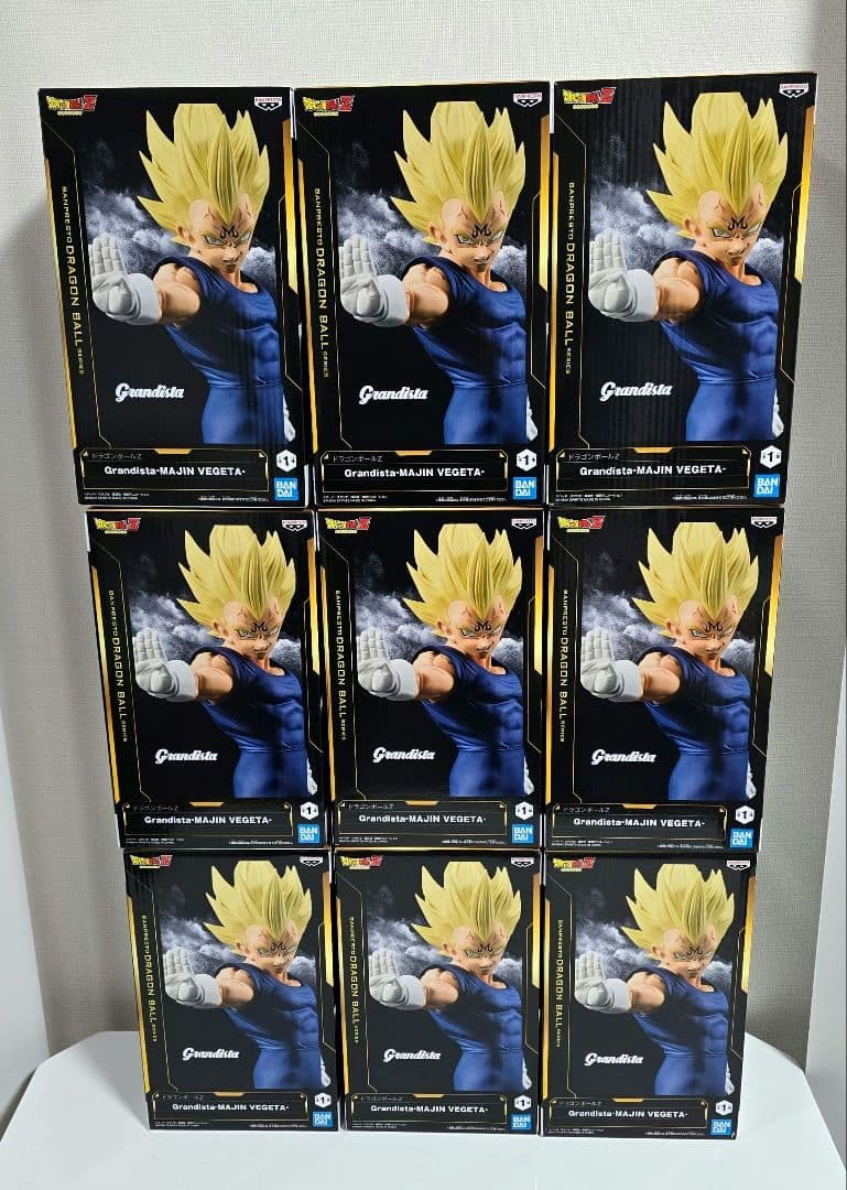☆ドラゴンボールZ☆　 Grandist　 -魔人ベジータ-　9体セット