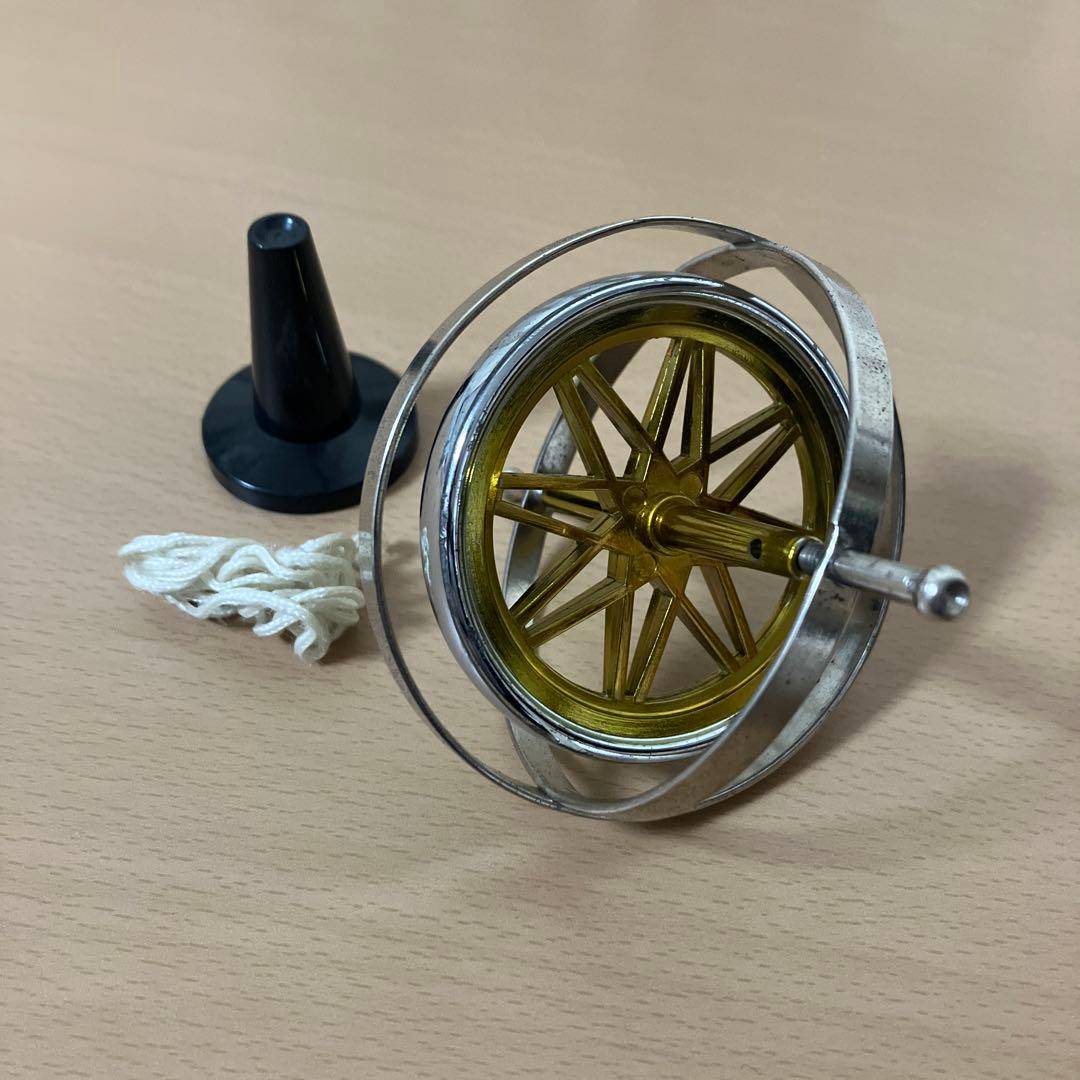 【廃版希少レア品】地球ゴマ 宇宙ゴマ ジャイロスコープ タイガー商会 昭和レトロ