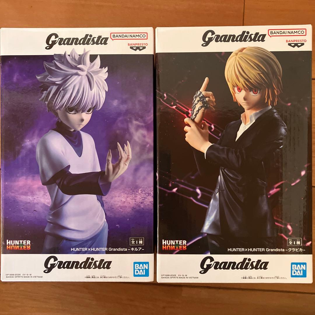 Hunter x Hunter 】Grandistaキルア＆クラピカ2点セット - メルカリ