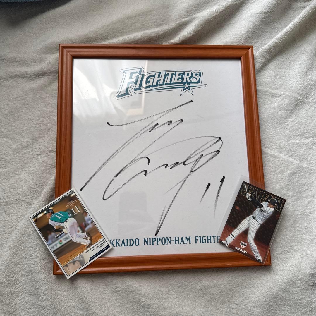 大谷翔平 直筆サイン 色紙 - メルカリ