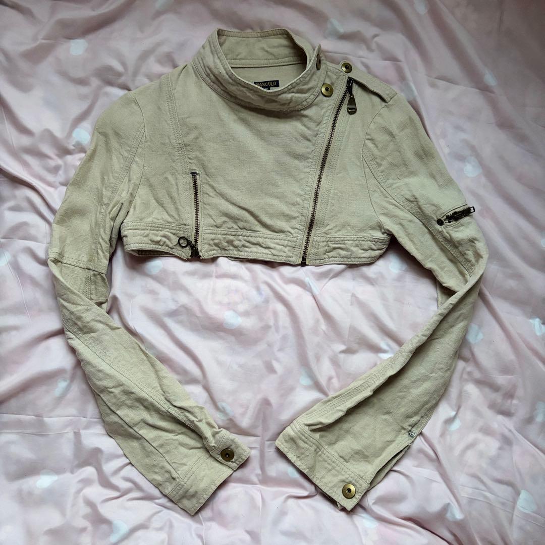 当時物 ショート丈ジャケット 平成ギャル フェアリーグランジy2kパンク