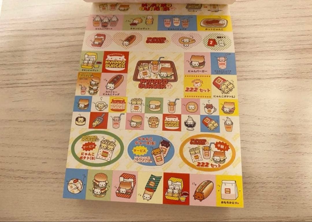 にゃんにゃんにゃんこ サンエックス ボールペン メモ帳 平成レトロ