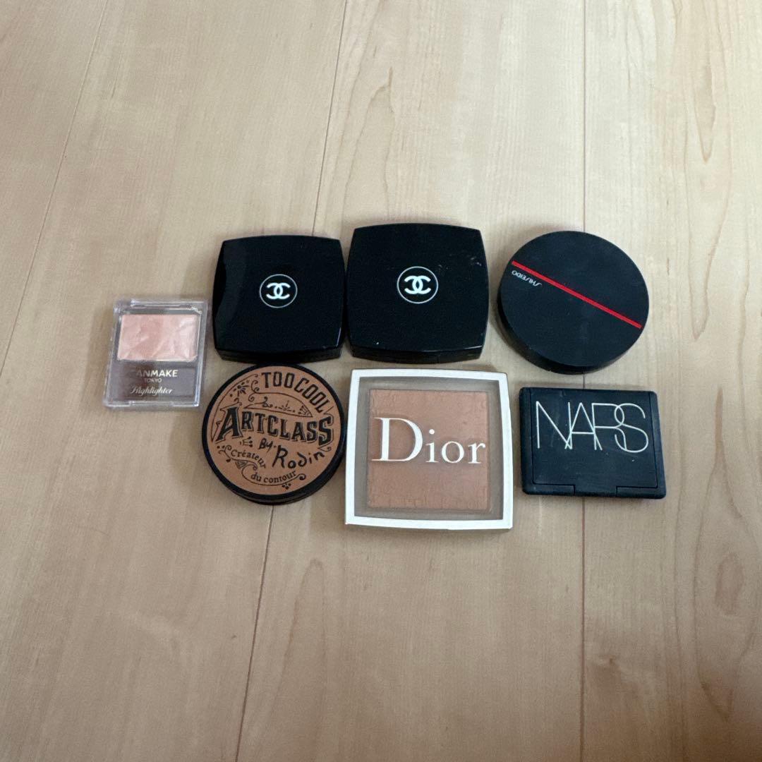 Chanel Dior NARS アイシャドウ チーク セット