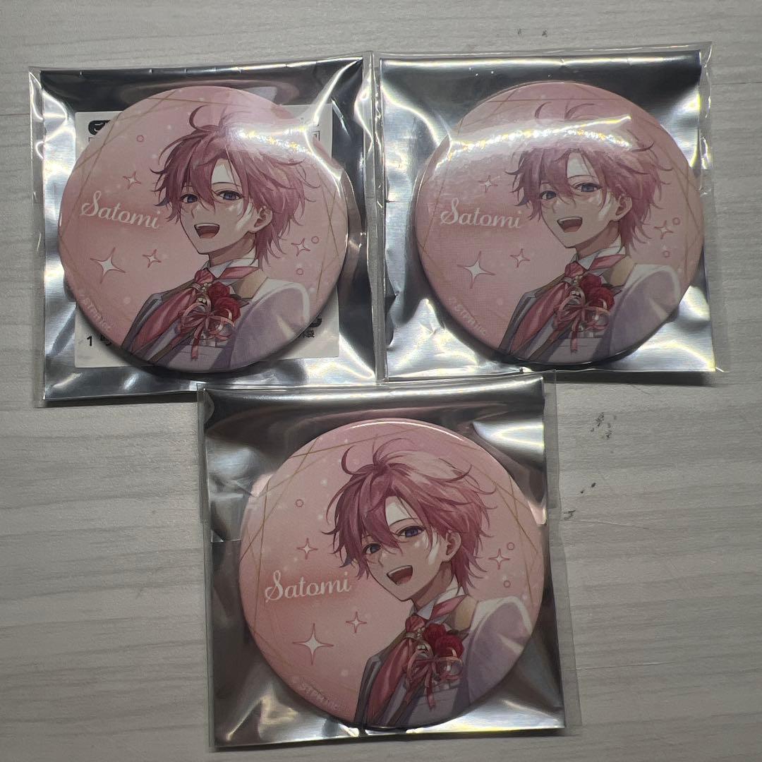 さとみくん ワンマン 缶バッジ - メルカリ