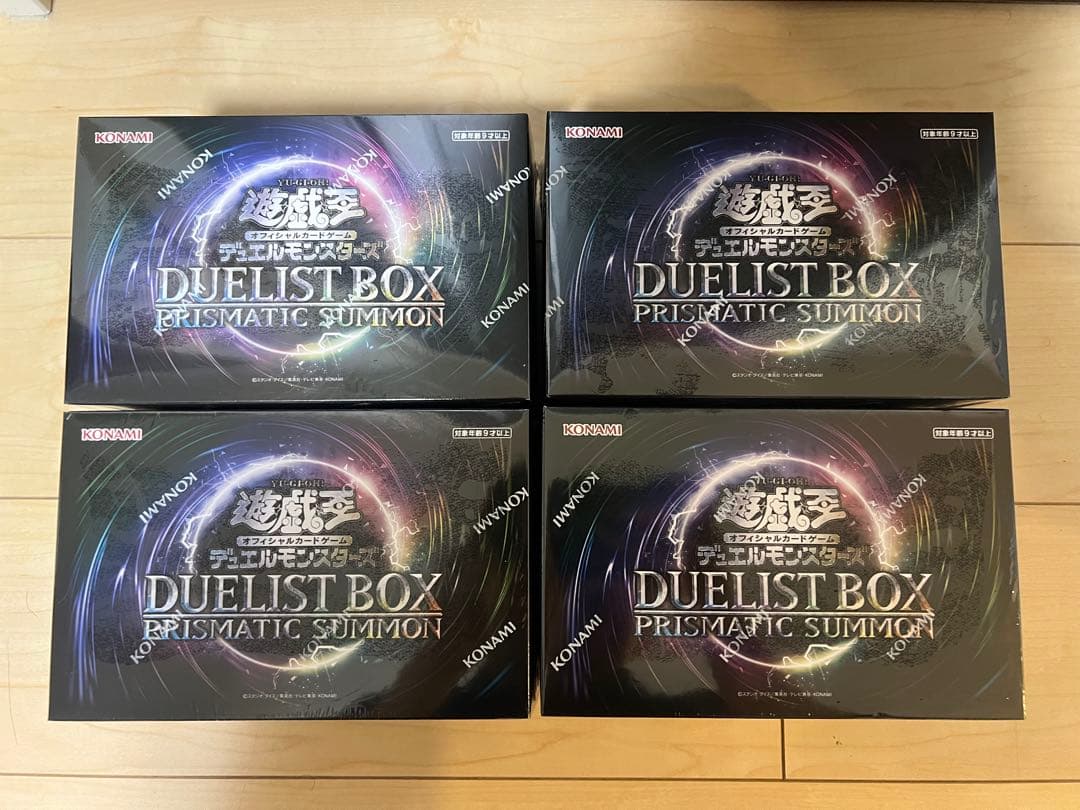 遊戯王 DUELIST BOX PRISMATIC SUMMON 4BOX - メルカリ
