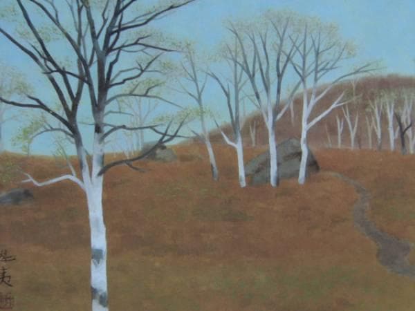 東山 魁夷、春丘、希少画集画、新品額装付 - メルカリ