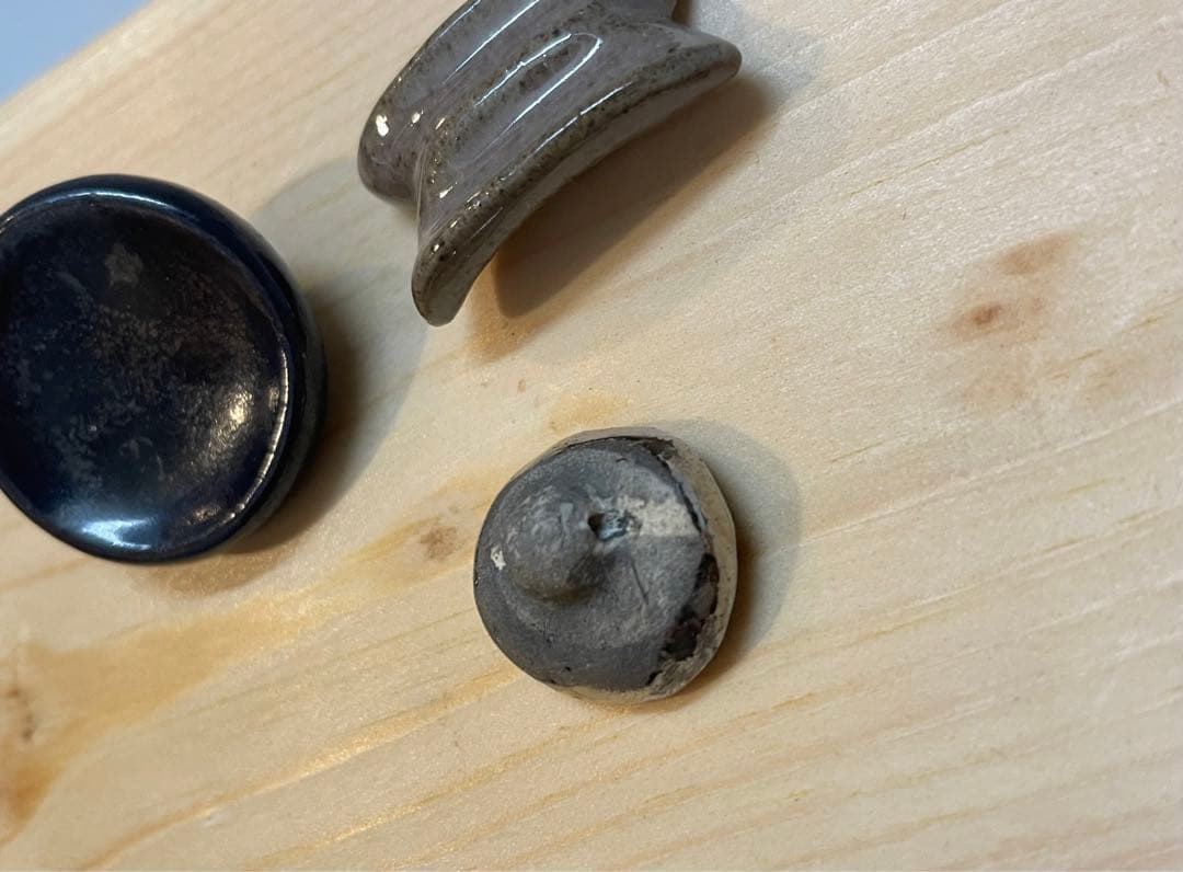 3個セット◇ ルーシーリー 陶製ボタン 国立工芸館 ビミニボタン - メルカリ