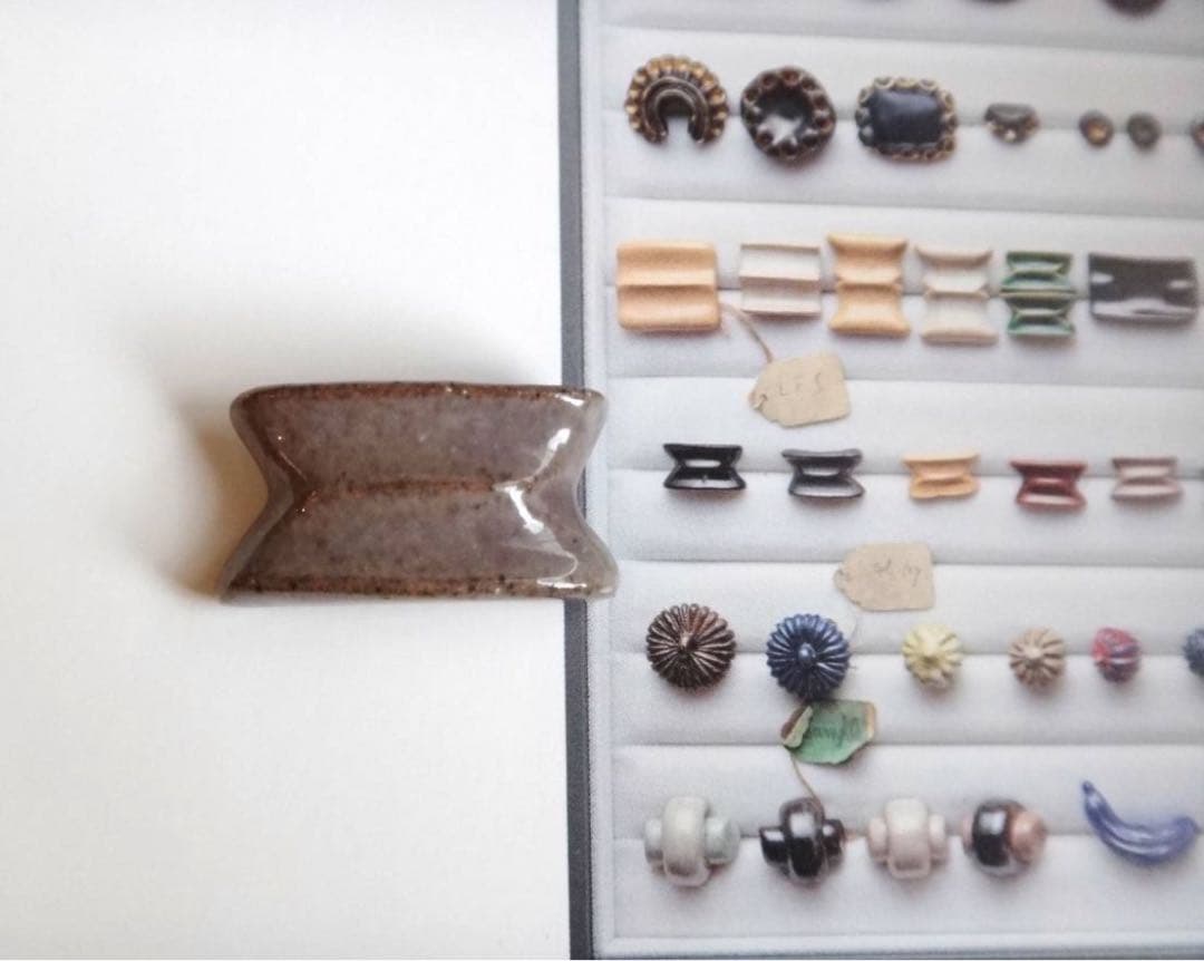 3個セット◇ ルーシーリー 陶製ボタン 国立工芸館 ビミニボタン - メルカリ