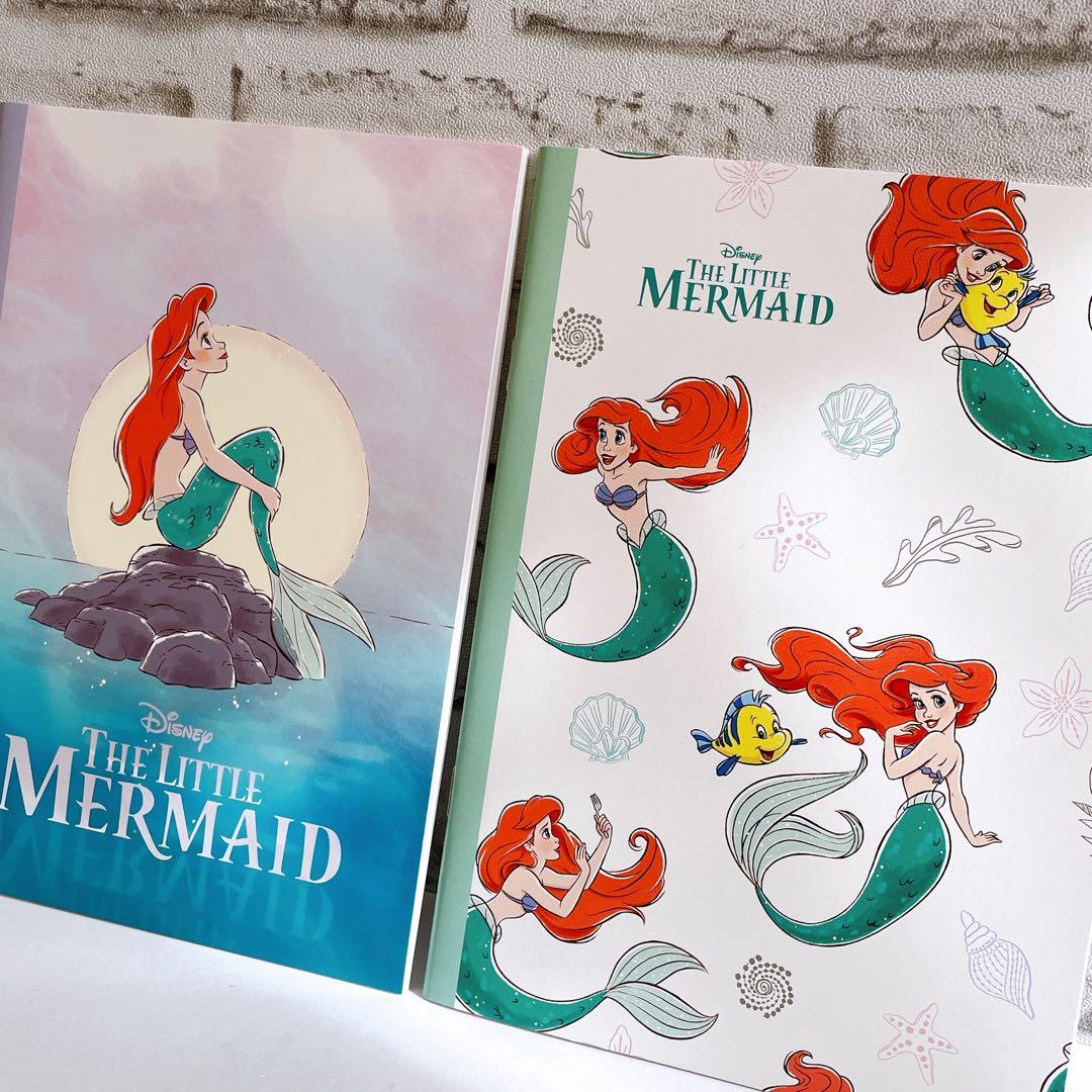 ディズニー ディズニープリンセス リトルマーメイド ノート 2点セット