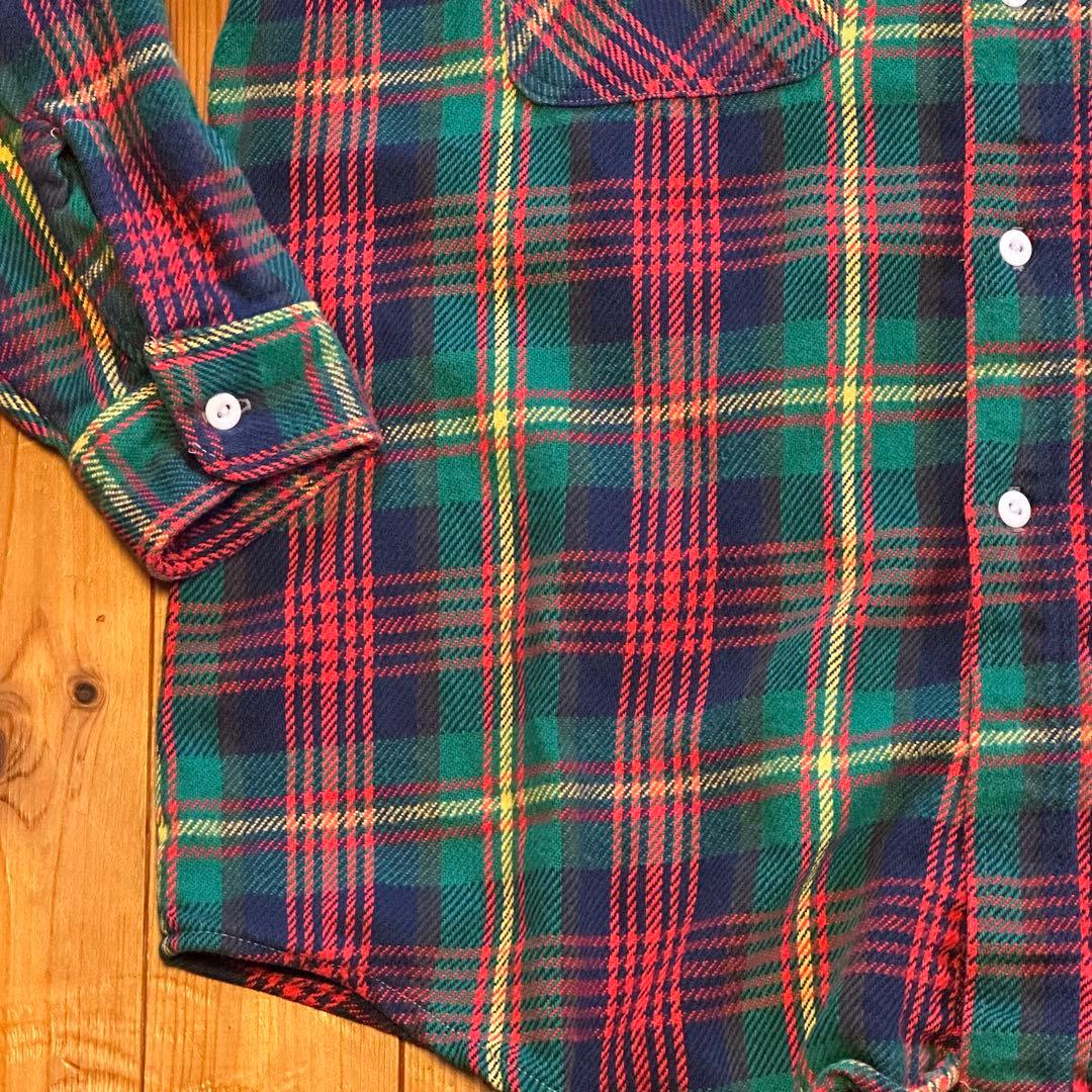 f*i様 70sビッグマックBIG MACフランネルシャツJCペニーUSAアメリ