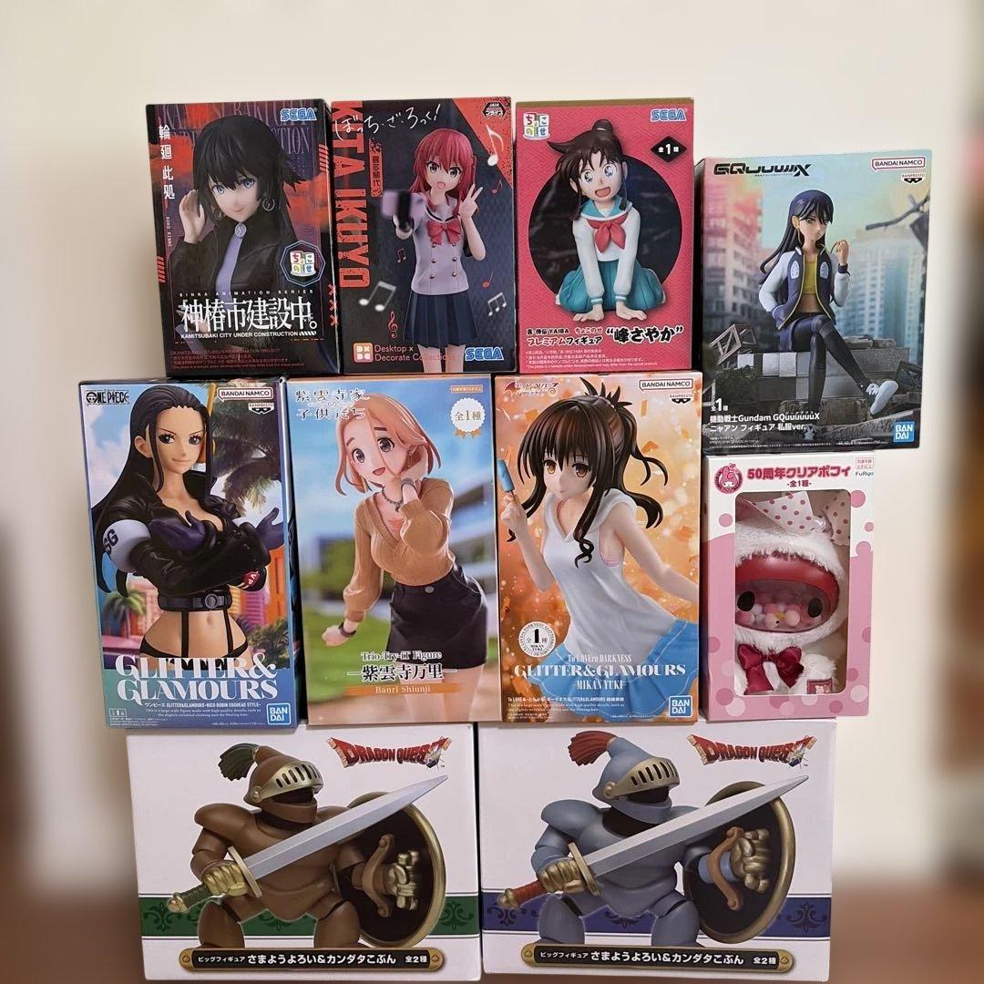 【未開封、まとめ売り】プライズフィギュア10点セット　ロビン、結城美柑、など