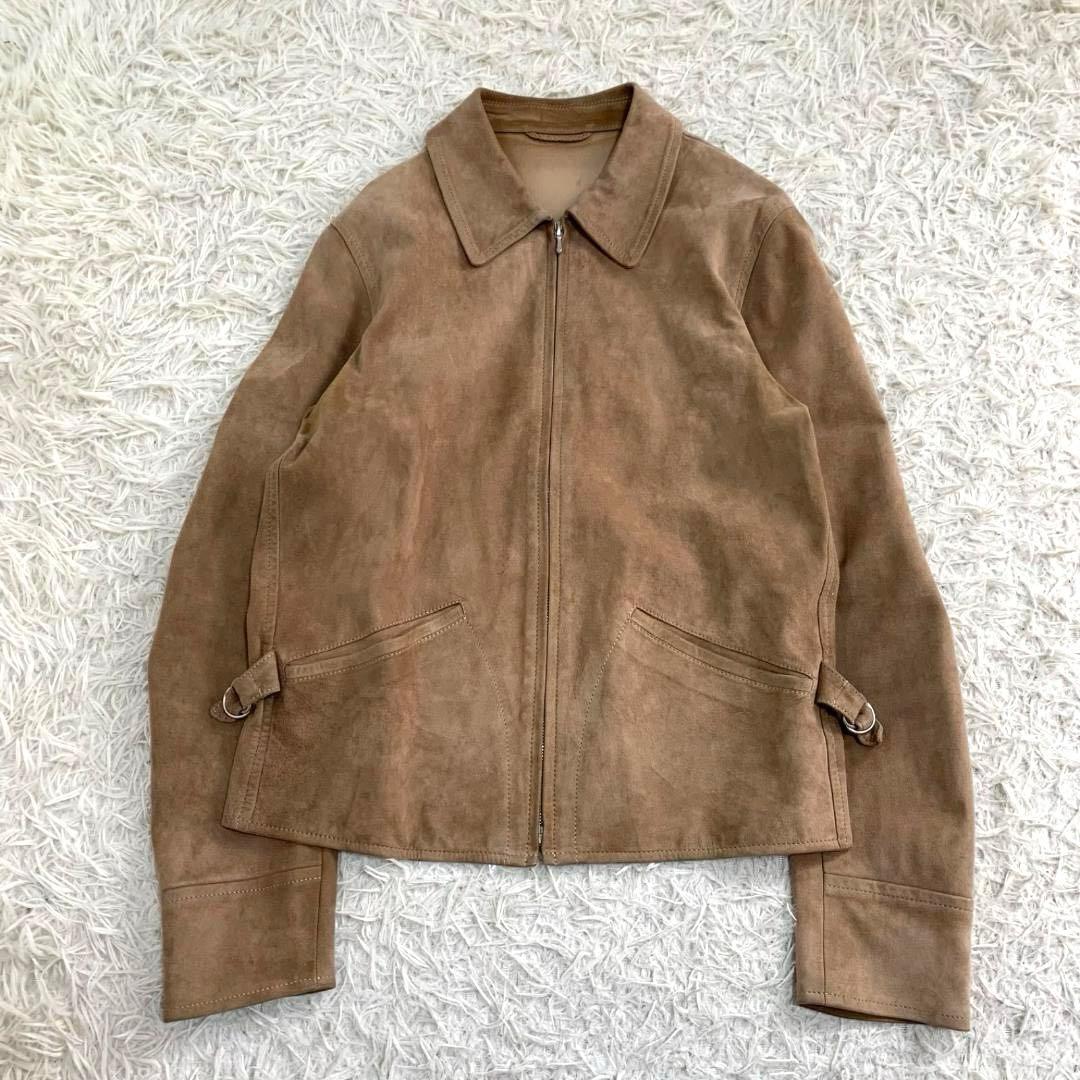 16495✨コモリ 羊革 レザージャケット シングルライダース 2 スエード 楽天市場】Retro Grade 羊革シングルライダース / SHEEPSKIN SINGLE