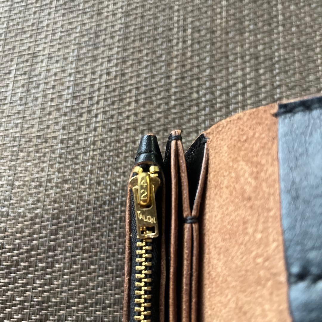 MARYAM ホースフロント ロングトラッカーウォレット 茶芯 - メルカリ