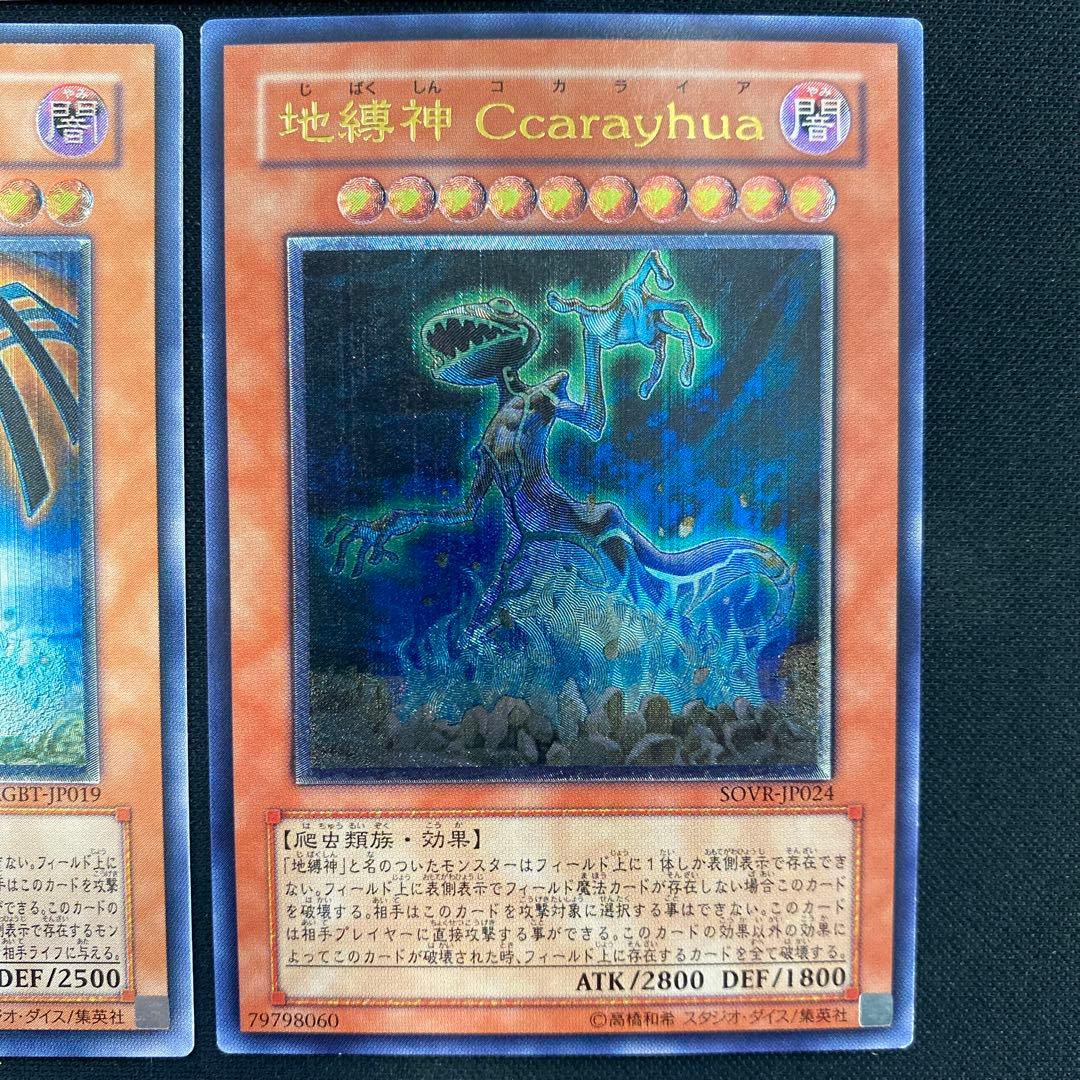 遊戯王 地縛神セット レリーフ 7枚 - メルカリ