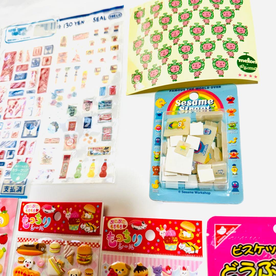 平成レトロ シールセット タイル レモン株式会社 もっちり ぷっちり