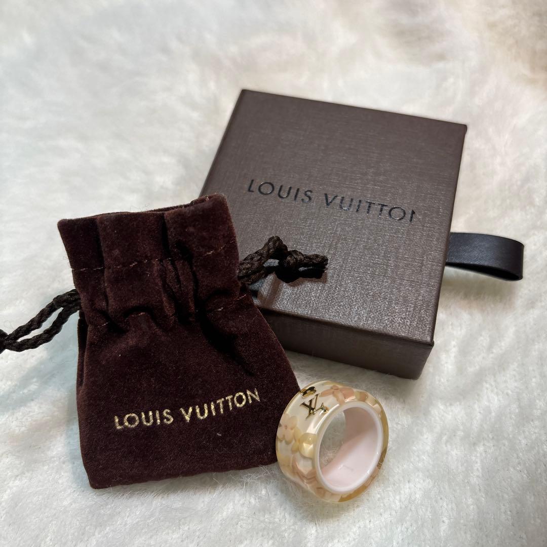 【LOUIS VUITTON】バーグ ファランドール リング　Ｌサイズほぼ未使用