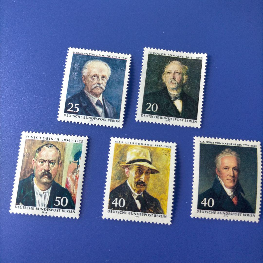 5964 外国切手 ドイツ 人物 有名人 シリーズ 11種12枚 未使用 - メルカリ