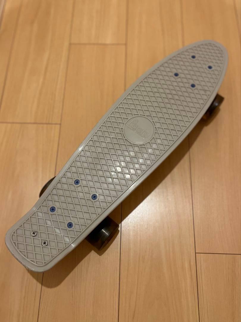 penny ペニー 22インチ ミニクルーザー スケボー グレー ブルー