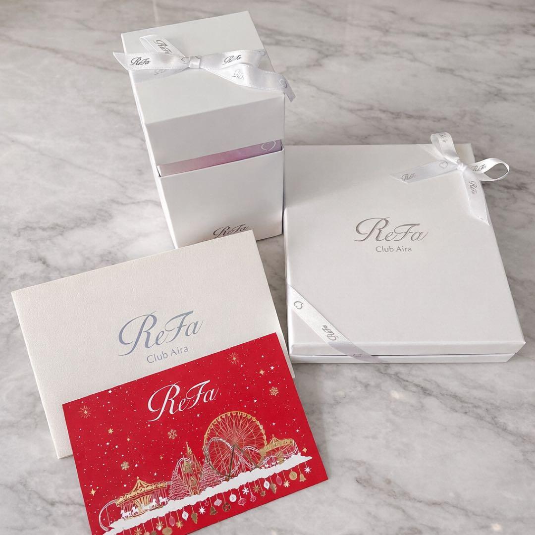 【新品】未開封 リファ VIP会員 シルキーパープル コーム＆ミラー タンブラー