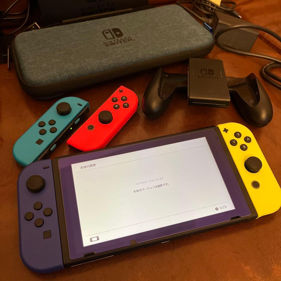 Nintendo Switch すぐ遊べる一式セット Nintendo Switch すぐに遊べるセット 純正アダプタ・ドック付き