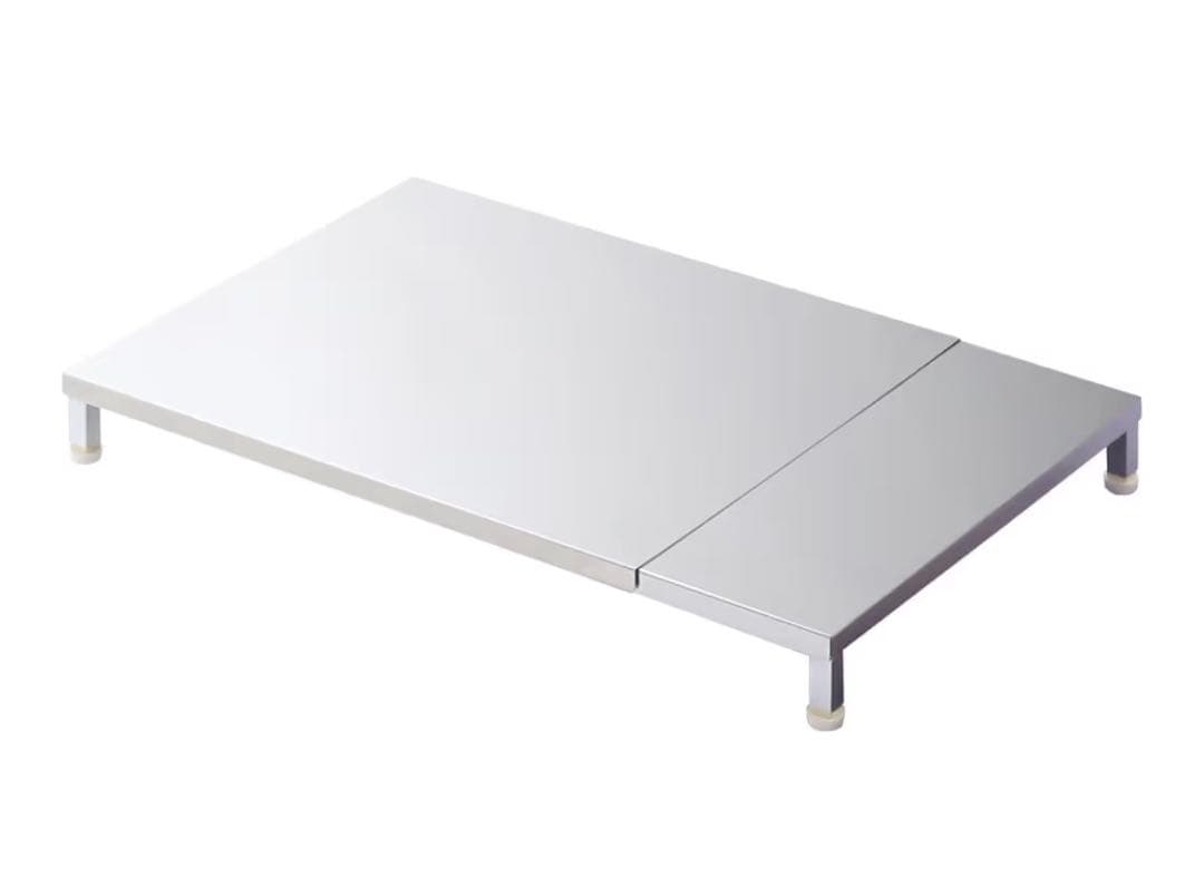 アルミ製スリムキッチンラック 約50〜60cm