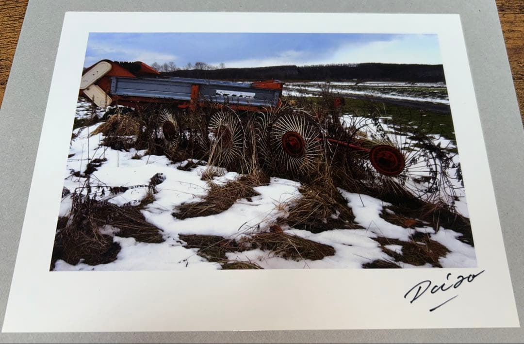 森山大道　オリジナルプリント　東日本大震災支援プロジェクト　カラー 森山大道オリジナルプリント作品 東日本大震災支援プロジェクト - りー