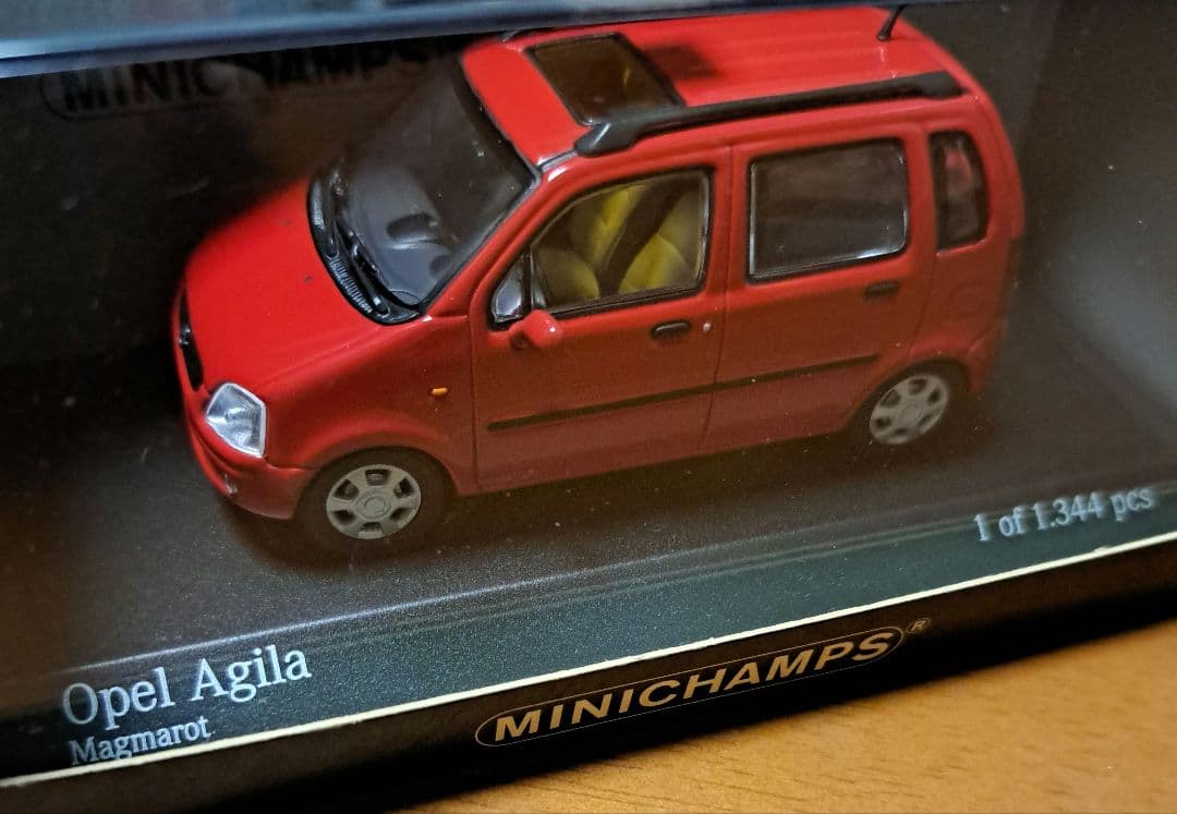 ミニカー MINICHAMPS Opel Agila 1/43