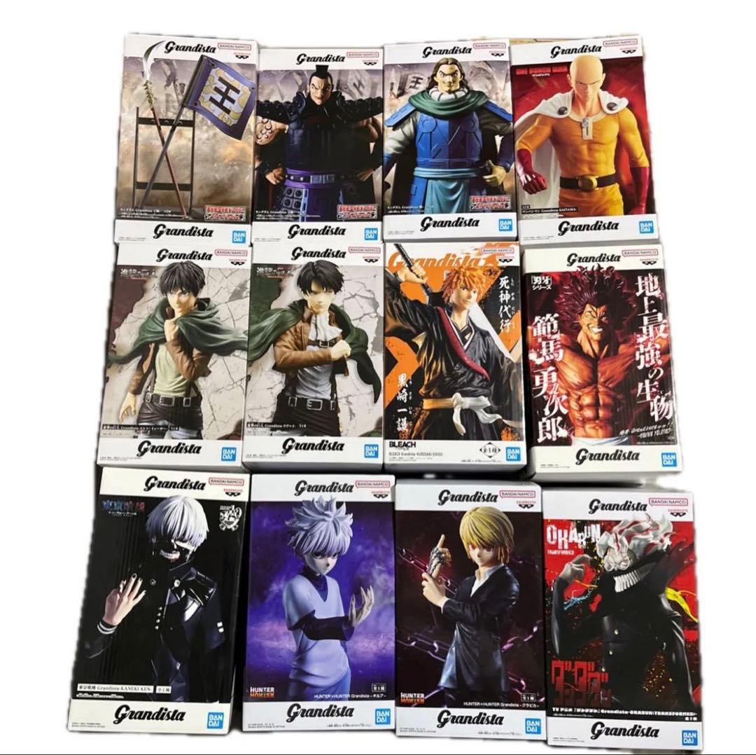 Grandista フィギュア 12個セット 東京喰種 進撃の巨人 BLEACH