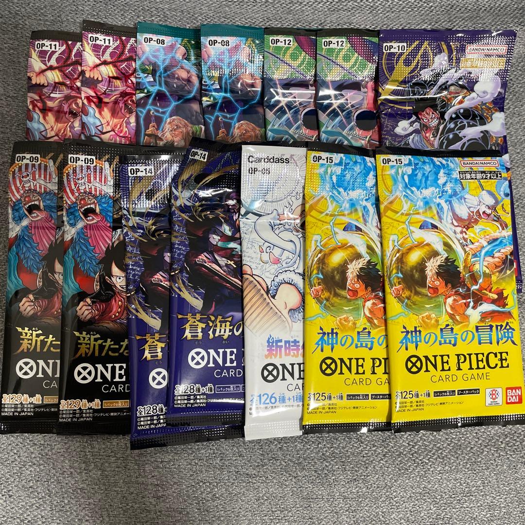 ワンピースカード パックセット - メルカリ