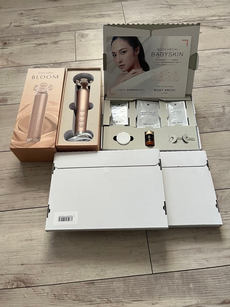ZOGANKIN BLOOM ホームエステ用美顔器／ボディアーキベビースキン✖️3